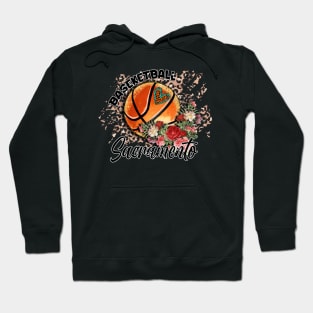 Aesthetic Pattern Sacramento Basketball Gifts Vintage Styles Hoodie